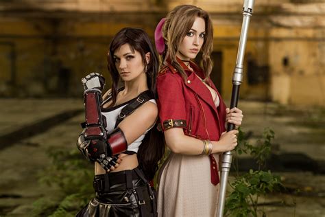 aerith tifa porn|Tifa vs. Aerith Final Fantasy 7 remake .